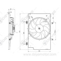BE8Z8CB07A Hot-selling 12v radiator cooling fan for B-MAX